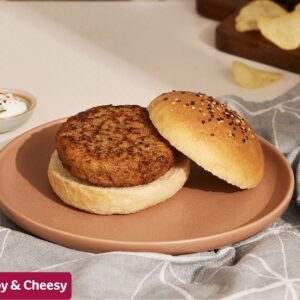 Piri Piri Cheese Chicken Burger Patty