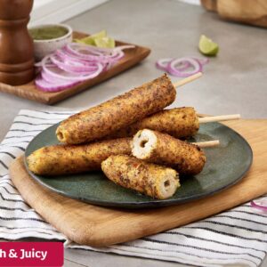 Afghani Murgh Seekh Kebab